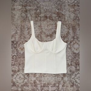 Zara Bustier Crop Top